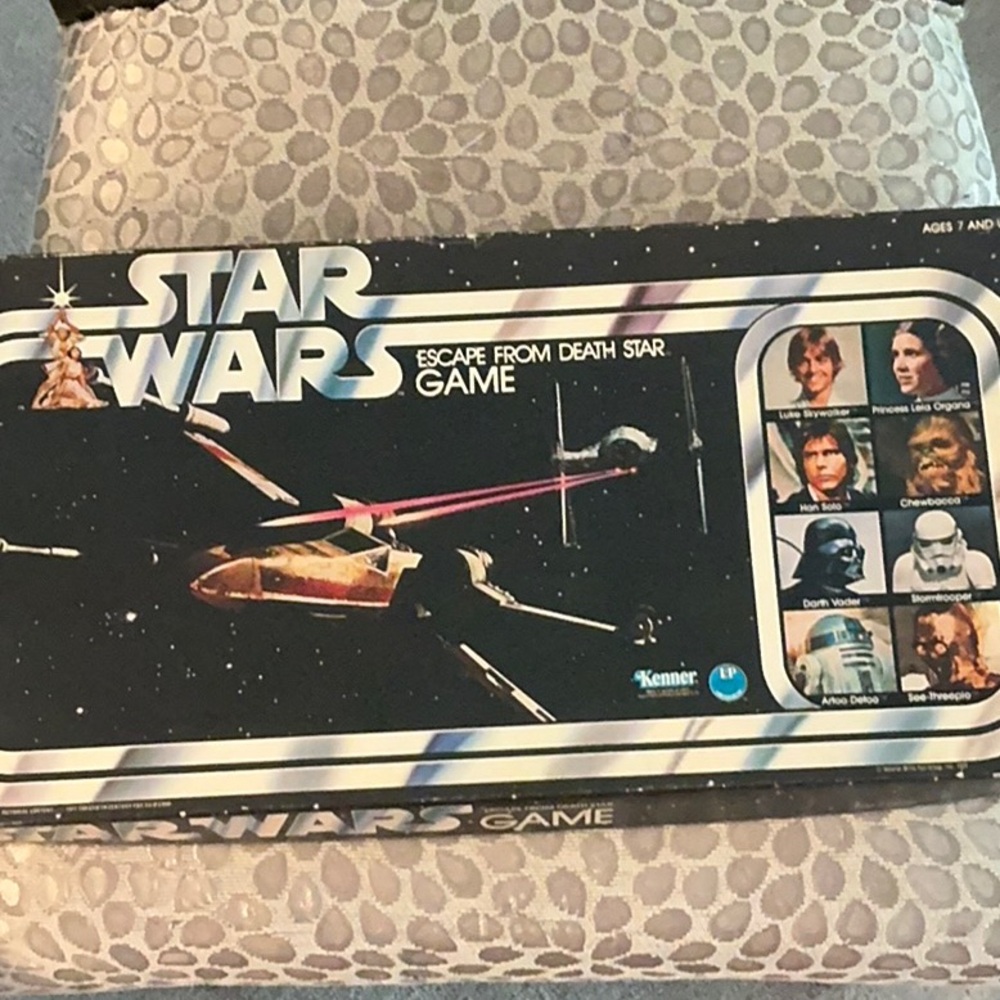 1977 Star Wars Escape from Death Star Game
